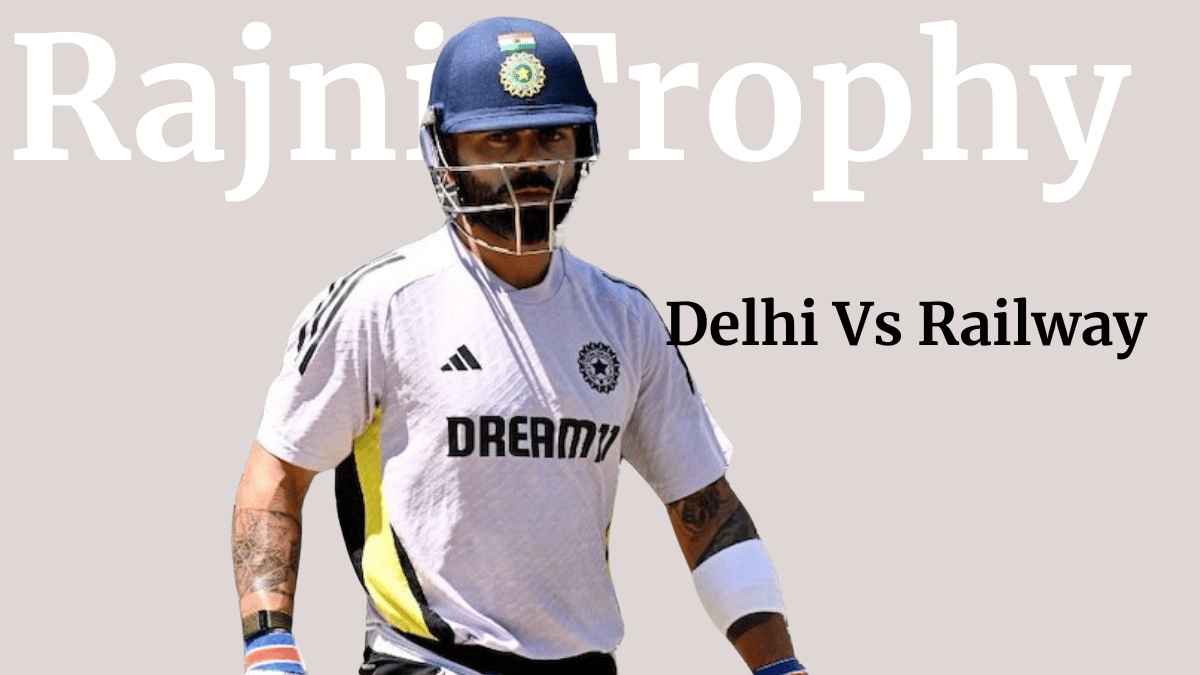 Virat Kohli Ranji Tropy vs Railways-HDsports