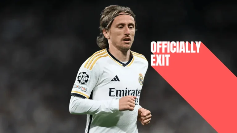 Luka Modric Officially Exit Real Madrid