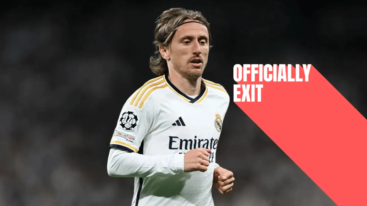 Luka Modric Officially Exit Real Madrid