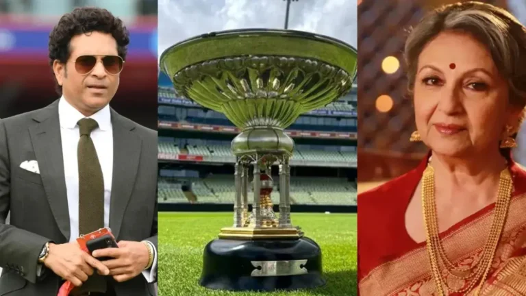 Sachin Tendulkar Fights to Save Pataudi Trophy Legacy