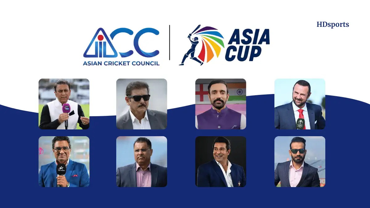 Full List of Asia Cup 2025 Commentators